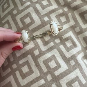 Kendra Scott Elton Cuff Ivory Mother-of-Pearl